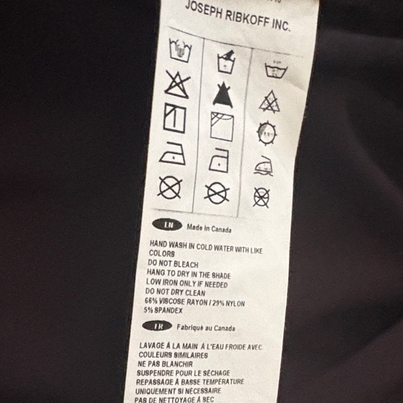 Joseph Ribkoff Black Blazer with Pearl Accents - Picture 5 of 5